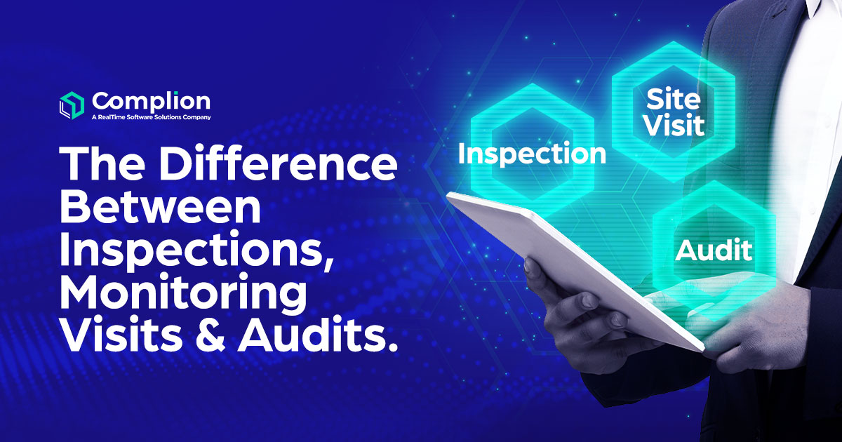 Clinical Trial Audits, Monitor Visits, and Inspections (Oh My!): Understanding the Differences - blog graphic