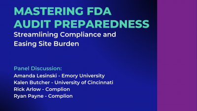 Mastering FDA Audit Preparedness