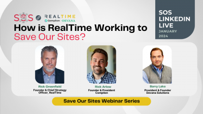 Save our sites linkedin live Save our sites linkedin live